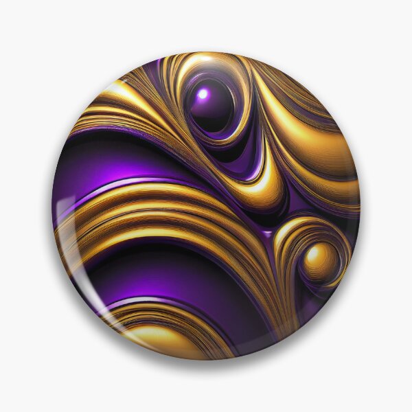 Artikelvorschau, Imperial Elegance: A Luxurious Gold and Purple Pattern entworfen und verkauft von HiArtify ❤️.