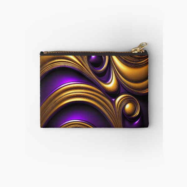 Item preview, Imperial Elegance: A Luxurious Gold and Purple Pattern designed and sold by HiArtify ❤️.