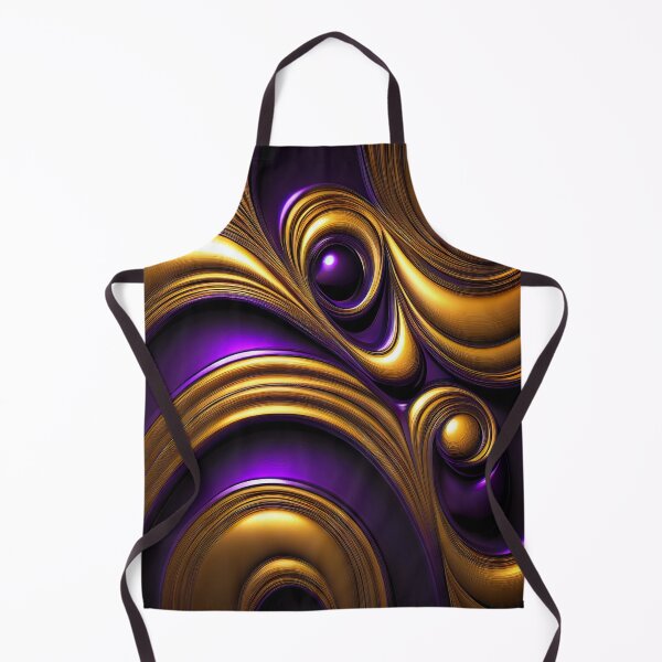Item preview, Imperial Elegance: A Luxurious Gold and Purple Pattern designed and sold by HiArtify ❤️.