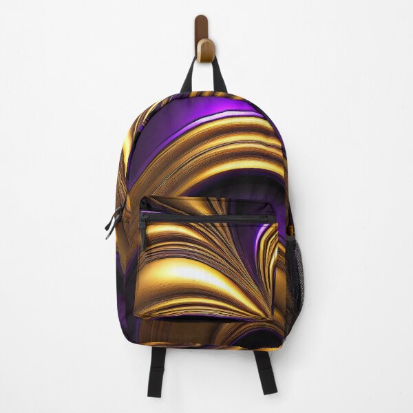 Item preview, Imperial Elegance: A Luxurious Gold and Purple Pattern designed and sold by HiArtify ❤️.