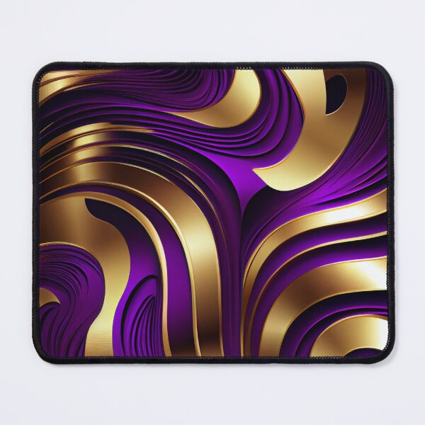 Artikelvorschau, Imperial Elegance: A Luxurious Gold and Purple Pattern entworfen und verkauft von HiArtify ❤️.