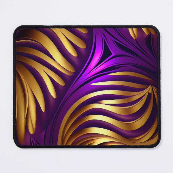 Item preview, Imperial Elegance: A Luxurious Gold and Purple Pattern designed and sold by HiArtify ❤️.