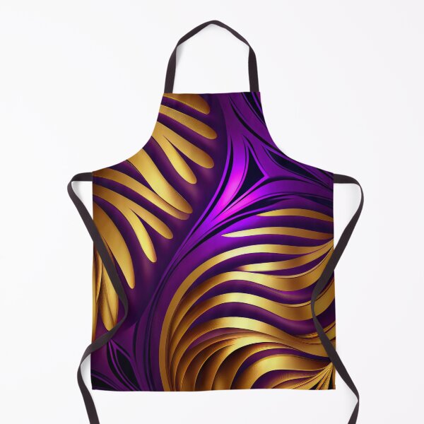 Item preview, Imperial Elegance: A Luxurious Gold and Purple Pattern designed and sold by HiArtify ❤️.
