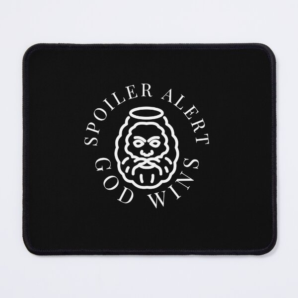 Item preview, Spoiler Alert : God Wins sticker designed and sold by GeoffBeattie.