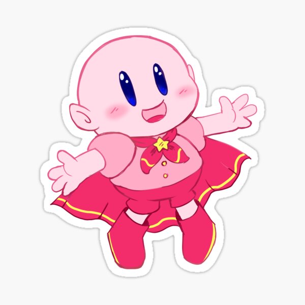 Humanish Kirby Sticker