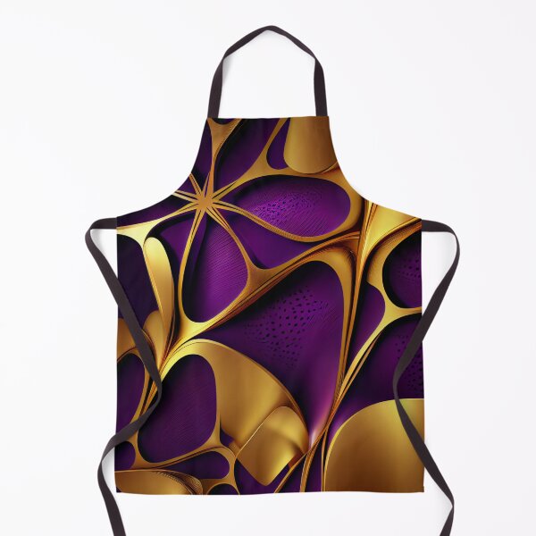 Item preview, Imperial Elegance: A Luxurious Gold and Purple Pattern designed and sold by HiArtify ❤️.
