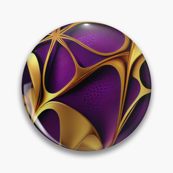 Artikelvorschau, Imperial Elegance: A Luxurious Gold and Purple Pattern entworfen und verkauft von HiArtify ❤️.