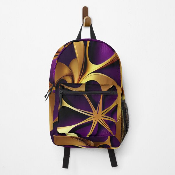 Item preview, Imperial Elegance: A Luxurious Gold and Purple Pattern designed and sold by HiArtify ❤️.