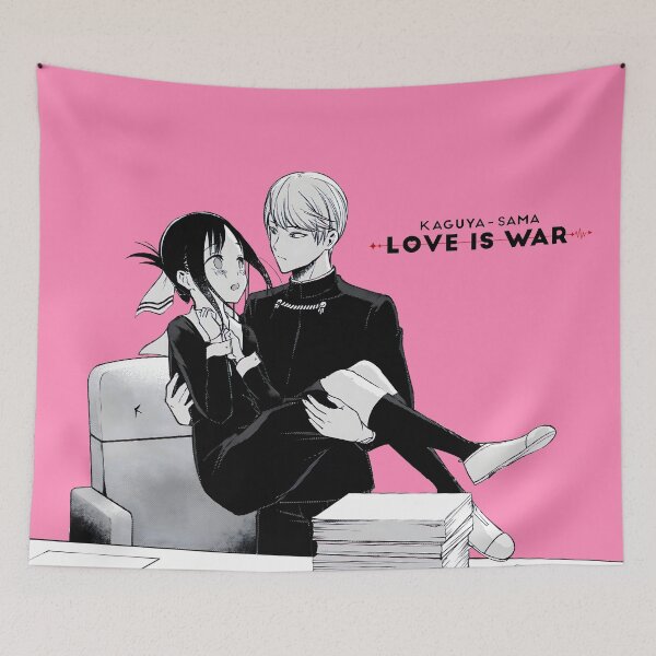 Item preview, President and Kaguya Love Is War Anime Inspired Pink designed and sold by studiodotprints.