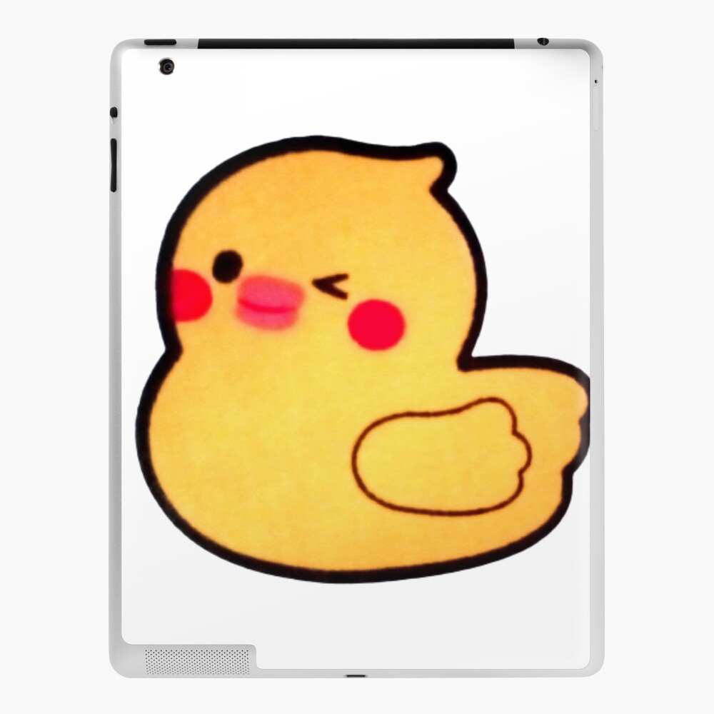 Tiny tiny duck Stickers iPad Case & Skin for Sale by GlowinUp