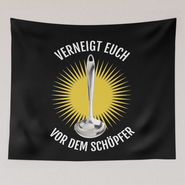Item preview, Verneigt Euch Vor Dem Schöpfer Fun designed and sold by MooonTees.