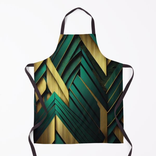 Item preview, Elegant Emerald: A Gold and Green Graphic Design designed and sold by HiArtify ❤️.