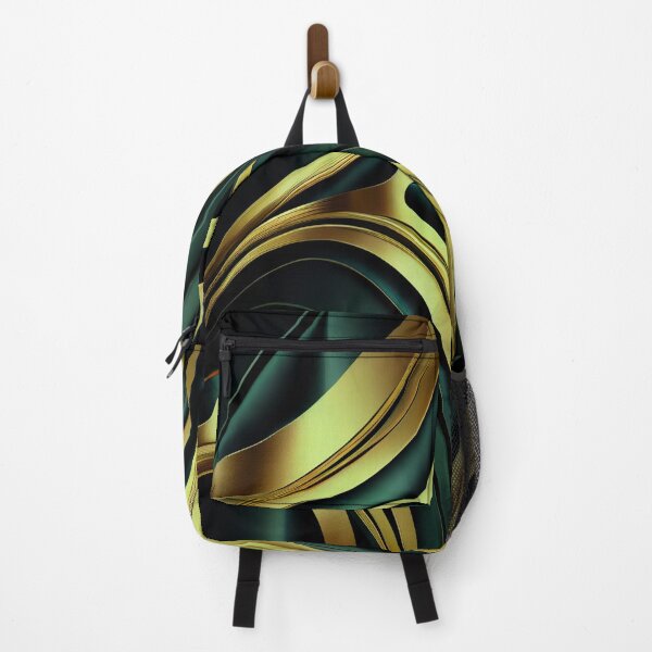 Item preview, Elegant Emerald: A Gold and Green Graphic Design designed and sold by HiArtify ❤️.
