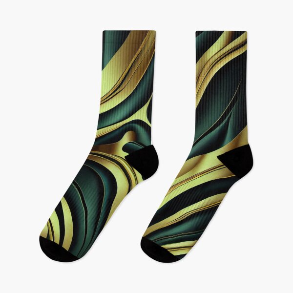 Item preview, Elegant Emerald: A Gold and Green Graphic Design designed and sold by HiArtify ❤️.