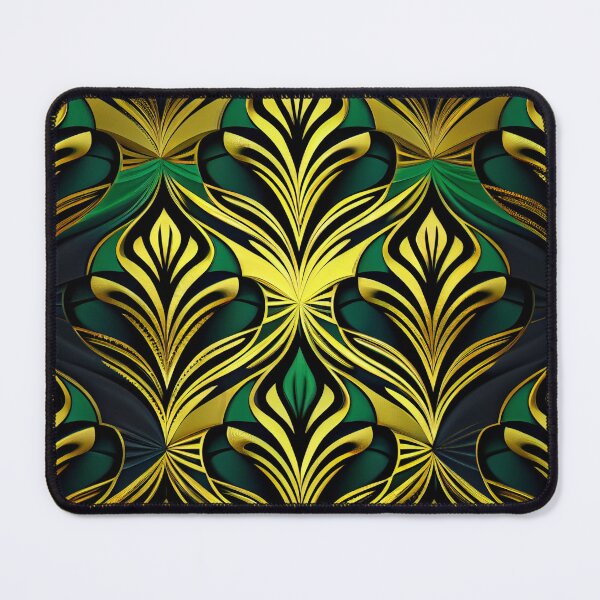 Item preview, Elegant Emerald: A Gold and Green Graphic Design designed and sold by HiArtify ❤️.