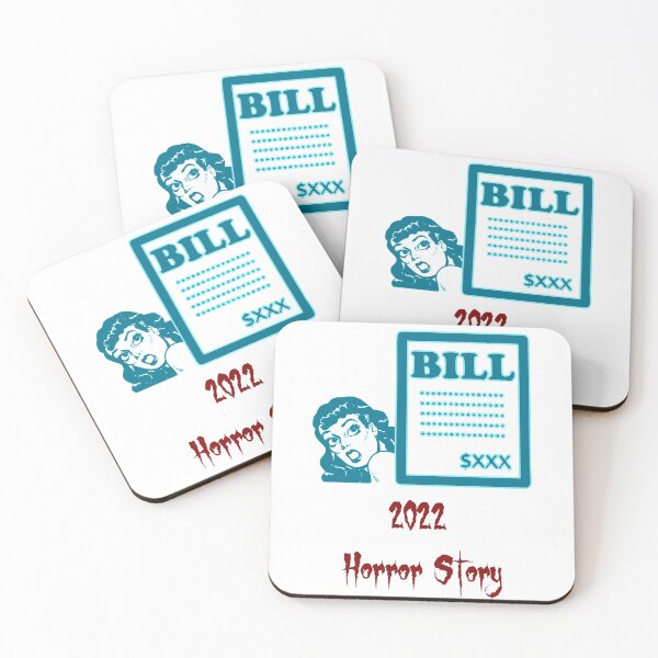Item preview, '2022 Horror Story' FUD Design - Stock and Crypto Trading Problems designed and sold by Ridiculam Toga.