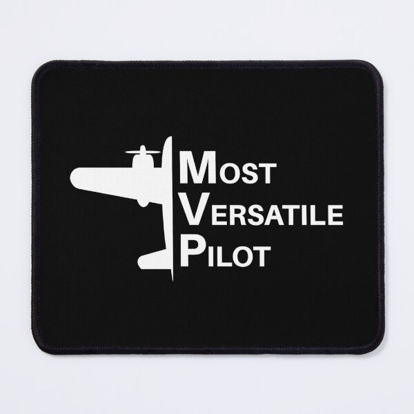 Item preview, Most Versatile Pilot MVP White designed and sold by SpicyAviator.