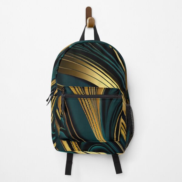 Item preview, Elegant Emerald: A Gold and Green Graphic Design designed and sold by HiArtify ❤️.