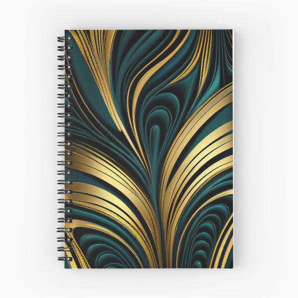 Item preview, Elegant Emerald: A Gold and Green Graphic Design designed and sold by HiArtify ❤️.