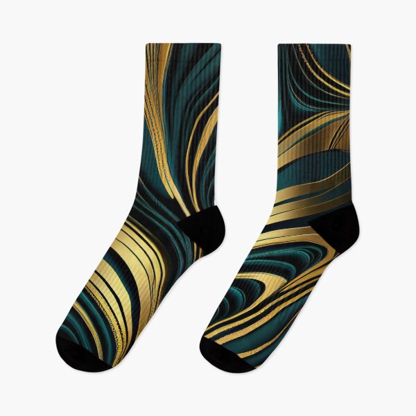 Item preview, Elegant Emerald: A Gold and Green Graphic Design designed and sold by HiArtify ❤️.