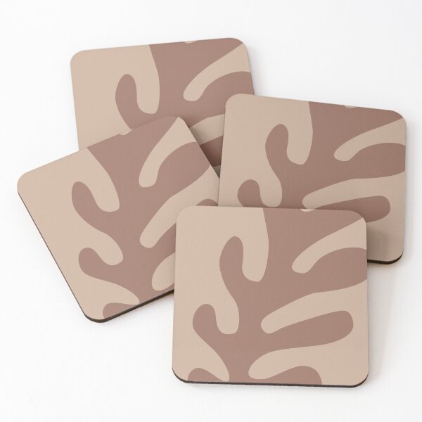 Item preview, After Matisse Flower Earth Tones Papiers Découpés designed and sold by ahumbleconcept.