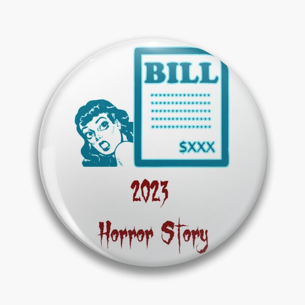 Item preview, '2023 Horror Story' FUD Design - Stock and Crypto Trading Problems designed and sold by Ridiculam Toga.