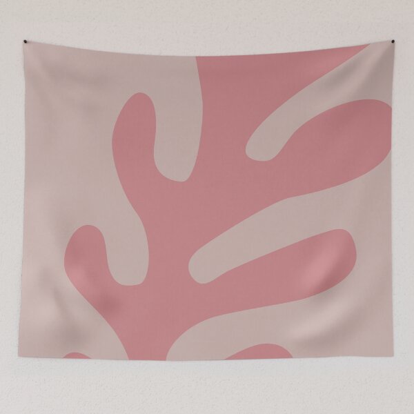 Item preview, After Matisse Flower Rose Tones Papiers Découpés designed and sold by ahumbleconcept.
