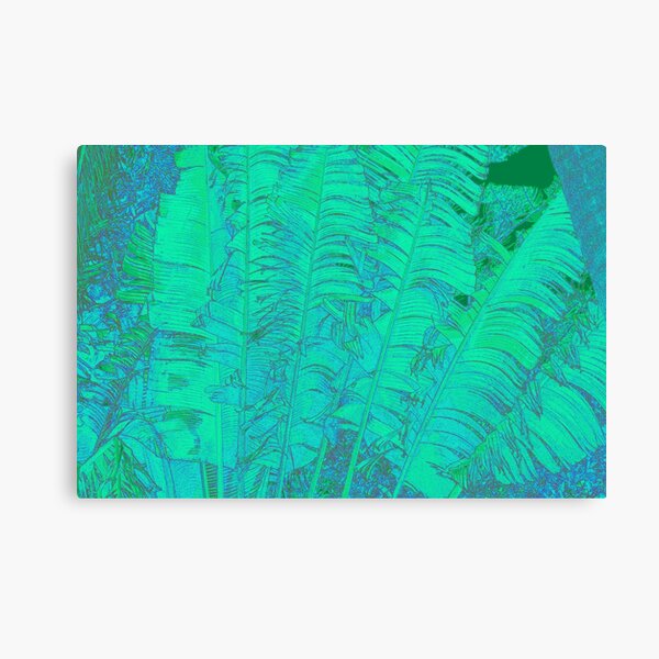 Feathered leaves Canvas Print