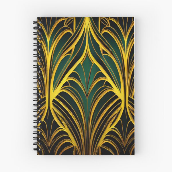 Item preview, Elegant Emerald: A Gold and Green Graphic Design designed and sold by HiArtify ❤️.
