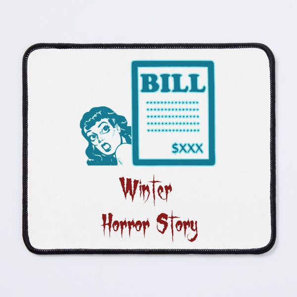 Item preview, 'Winter Horror Story' FUD Design - Stock and Crypto Trading Problems designed and sold by Ridiculam Toga.