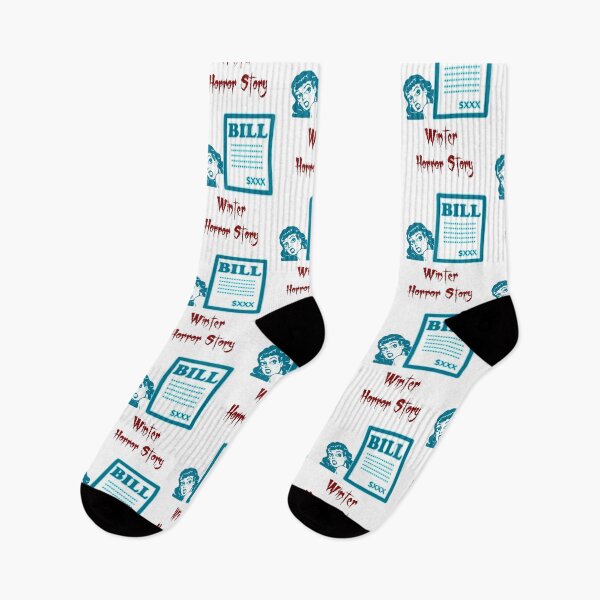 Item preview, 'Winter Horror Story' FUD Design - Stock and Crypto Trading Problems designed and sold by Ridiculam Toga.