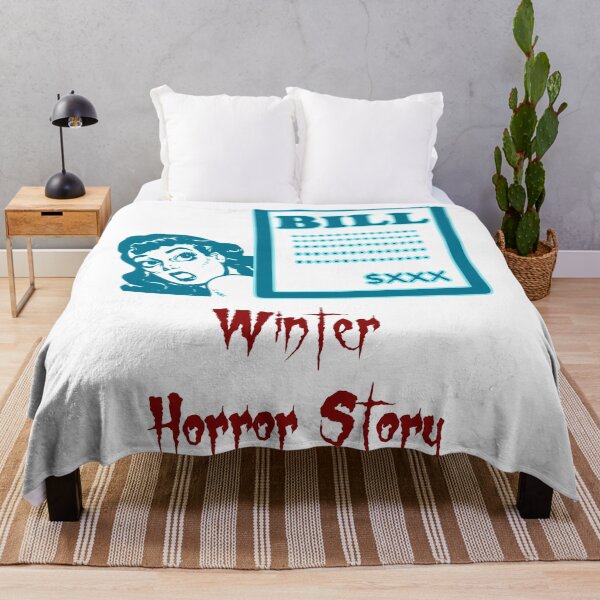 Item preview, 'Winter Horror Story' FUD Design - Stock and Crypto Trading Problems designed and sold by Ridiculam Toga.