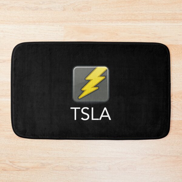 Item preview, TSLA with Electric bolt  designed and sold by PopularTheory.