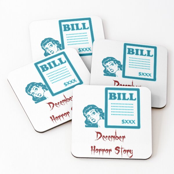 Item preview, 'December Horror Story' FUD Design - Stock and Crypto Trading Problems designed and sold by Ridiculam Toga.