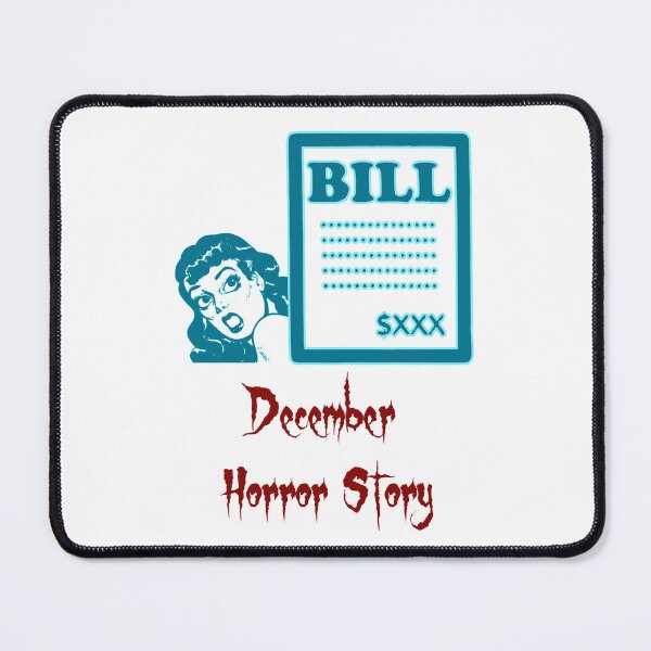 Item preview, 'December Horror Story' FUD Design - Stock and Crypto Trading Problems designed and sold by Ridiculam Toga.