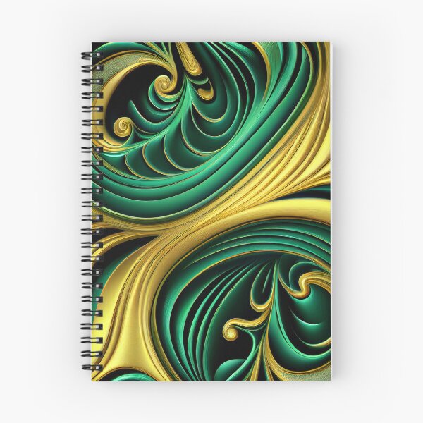 Item preview, Elegant Emerald: A Gold and Green Graphic Design designed and sold by HiArtify ❤️.