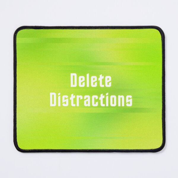 Item preview, Delete Distractions designed and sold by SirenMoon.