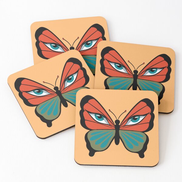 Item preview, 70s Psychedelic Butterfly designed and sold by lc12091.