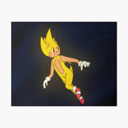 Fleetway Super Sonic in 2023  Animation art character design, Sonic fan art,  Cute drawings