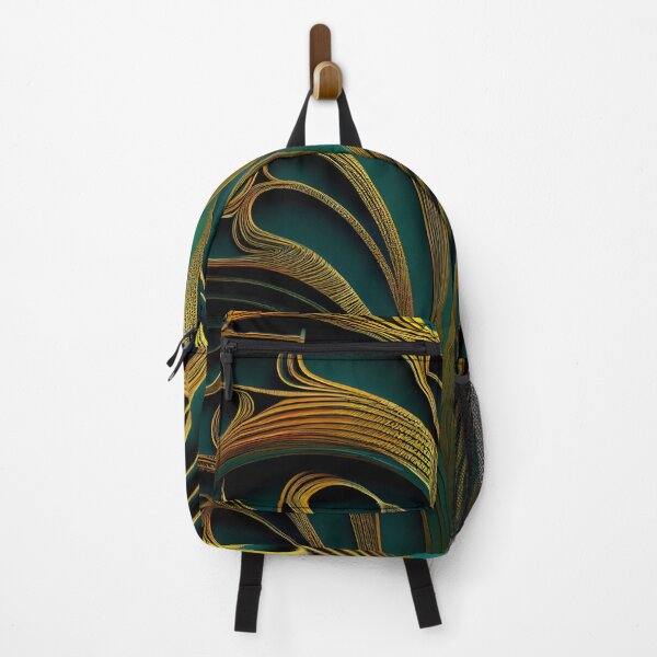 Item preview, Elegant Emerald: A Gold and Green Graphic Design designed and sold by HiArtify ❤️.