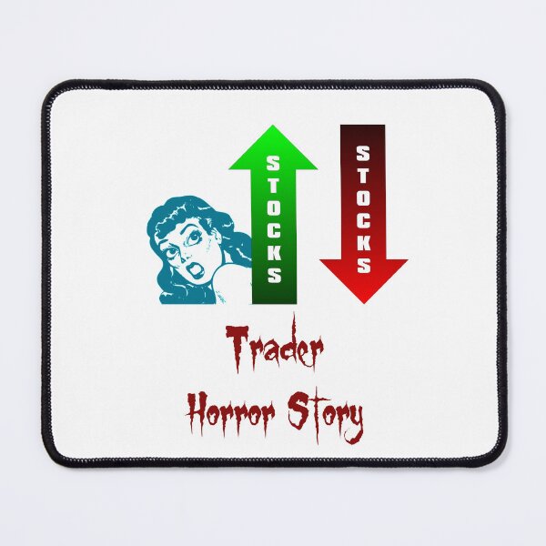 Item preview, Diseño FUD 'Trader Horror Story': problemas con el comercio de acciones y criptomonedas designed and sold by Ridiculam Toga.