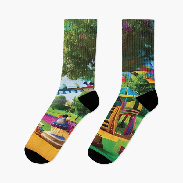 Item preview, It's All About Color, Brightly Colored Children's Fantasy Playground, Gift Child, Teen, Adult, Grandparents designed and sold by Hanlar.