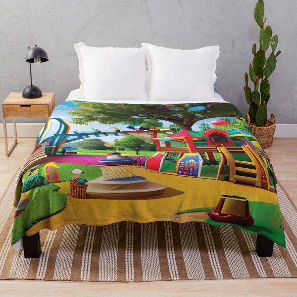 Item preview, It's All About Color, Brightly Colored Children's Fantasy Playground, Gift Child, Teen, Adult, Grandparents designed and sold by Hanlar.