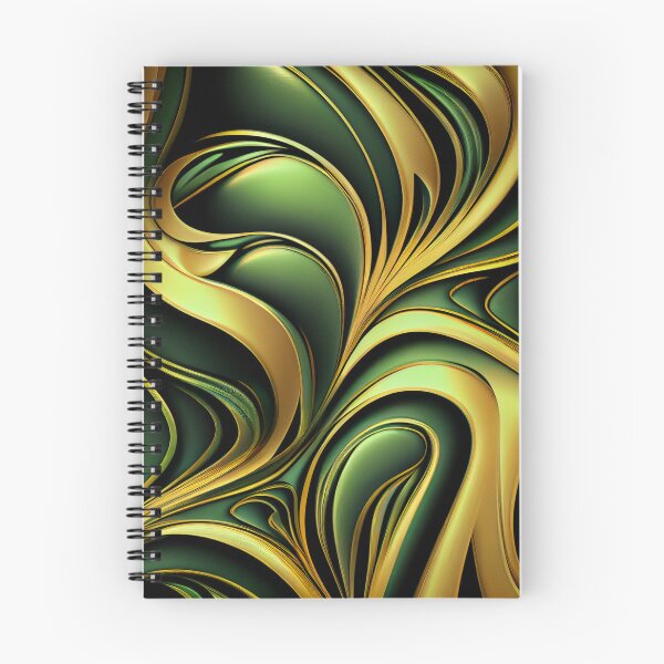 Item preview, Elegant Emerald: A Gold and Green Graphic Design designed and sold by HiArtify ❤️.