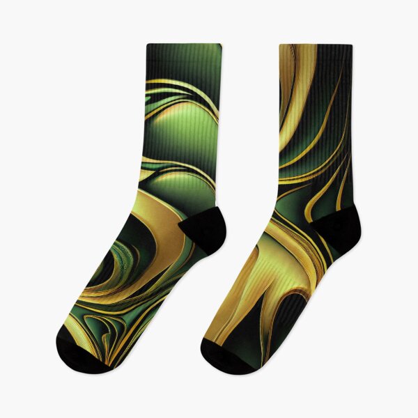 Item preview, Elegant Emerald: A Gold and Green Graphic Design designed and sold by HiArtify ❤️.