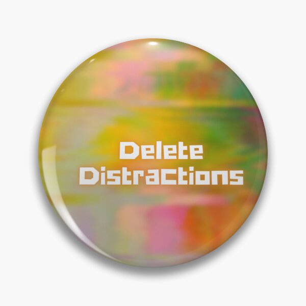 Item preview, Delete Distractions designed and sold by SirenMoon.