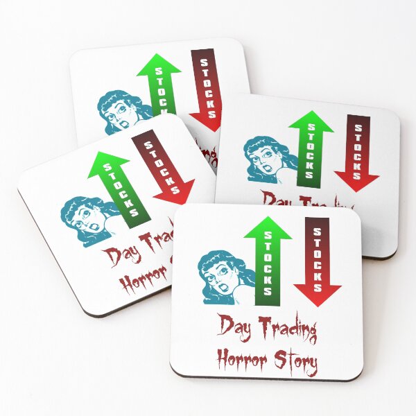 Item preview, 'Day Trading  Horror Story' FUD Design - Stock and Crypto Trading Problems designed and sold by Ridiculam Toga.