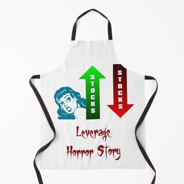 Item preview, 'Leverage  Horror Story' FUD Design - Stock and Crypto Trading Problems designed and sold by Ridiculam Toga.