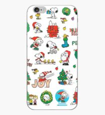 snoopy christmas set iPhone Case