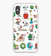 snoopy christmas set iPhone Case